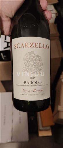 Piamonte Barolo Scarzello Vigna Merenda 2005