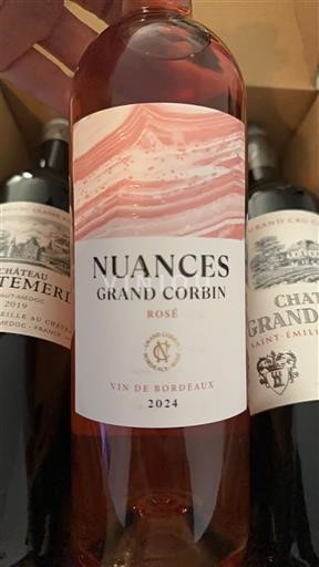 Bordeaux Bordeaux rosé Grand Corbin Nuances 2024