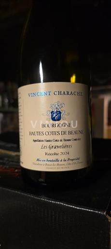 Bourgogne Hautes Côtes de beaune Vincent Charache Les Gravelières 2024