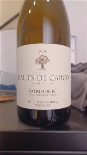 Corse Patrimonio Antoine-Marie Arena Hauts de Carco 2024