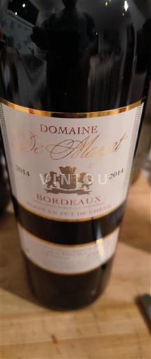 Bordeaux Domaine Margot 2014