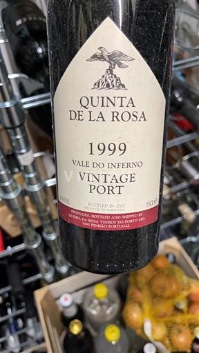 Portugal Port Quinta de la Rosa Vale do Inferno 1999