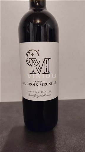 Bordeaux Saint-Émilion Grand Cru Château La Croix Meunier Georges Meunier 2020
