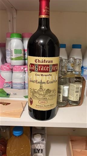 Bordeaux Saint-Émilion Grand Cru Grand Cru Château La Grâce Dieu Les Menuts 2015