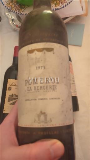 Bordeaux Pomerol La Bergerie 1973