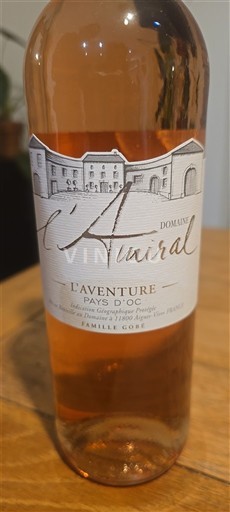 Languedoc y Rosellón País de Oc Domaine L'Amiral L'Aventure 2024