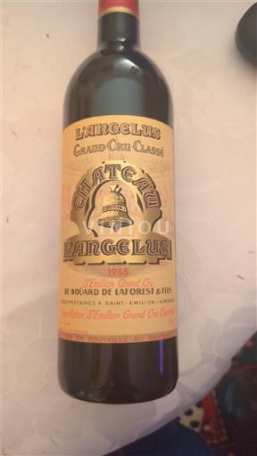 Bordeaux Saint-Émilion Grand Cru Grand Cru Château Angélus 1985
