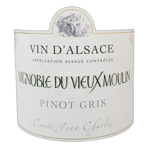 Alsace Pinot Grigio Vignoble du Vieux Moulin Jean Charles 2021