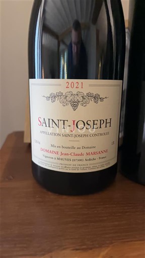 Thung lũng Rhône Saint-Joseph Domaine Jean-Claude Marsanne 2021