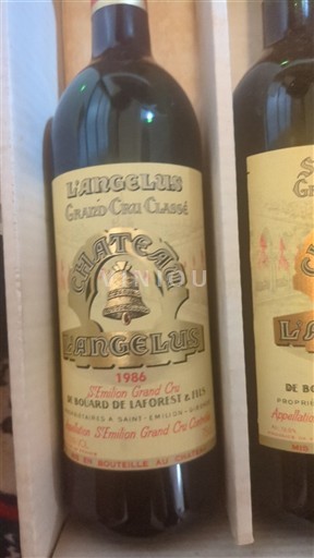 Bordeaux Saint-Émilion Grand Cru Château L'Angélus 1986