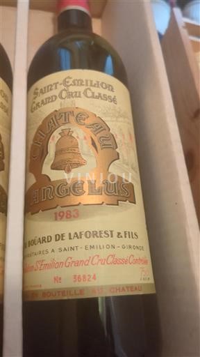 Bordeaux Saint-Émilion Grand Cru Château Angélus 1983