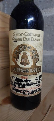Bordeaux Saint-Émilion Grand Cru Château Angélus 1983