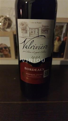 Bordeaux Château Raynal & Bodin Valivière 2022