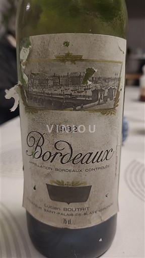 Bordeaux Lucien Boutrit 1982