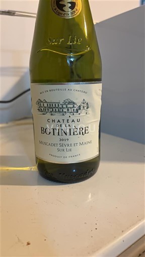 Loire Valley Muscadet Sèvre et Maine Château La Botinière 2019