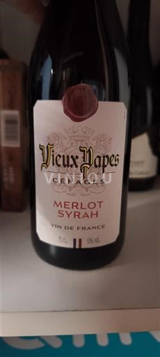Jugozahod Ni doloceno Vieux Papes Cépages Merlot Syrah Neleten.