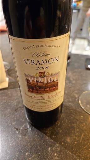 Bordeaux Saint-Émilion Grand Cru Grand Cru Château Viramon 2001