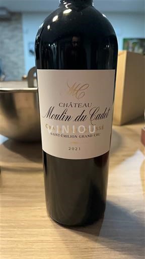 Bordeaux Saint-Émilion Grand Cru Grand Cru Château Moulin du Cadet 2021