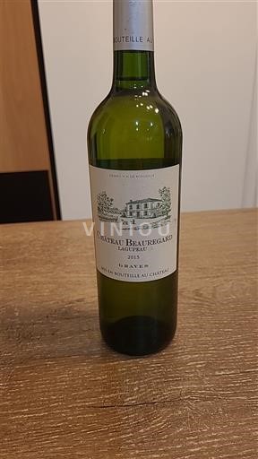 Bordeaux Graves Château Beauregard 2015