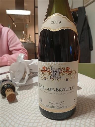 Beaujolais Côte-de-brouilly Benoit Lafont Les P'tits Jolis 2019