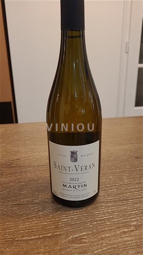 Borgonha Saint-Véran Domaine Martin Les Champs 2022