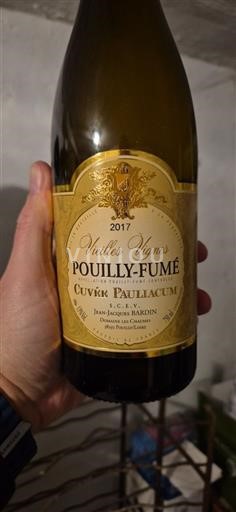 Vallée de la Loire Pouilly-fumé Jean-Jacques Bardin Pauliacum Vieilles Vignes 2017