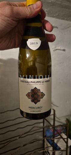 Borgonha Mercurey Château Philippe le Hardi La Brigandière 2019