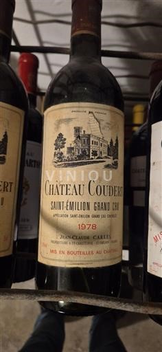 Bordeaux Saint-Émilion Grand Cru Grand Cru Château Coudert 1978