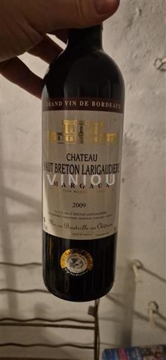 Bordeaux Margaux Château Haut Breton Larigaudière 2009