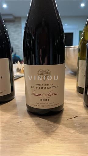 Beaujolais Saint-Amour Domaine La Pirolette 2021