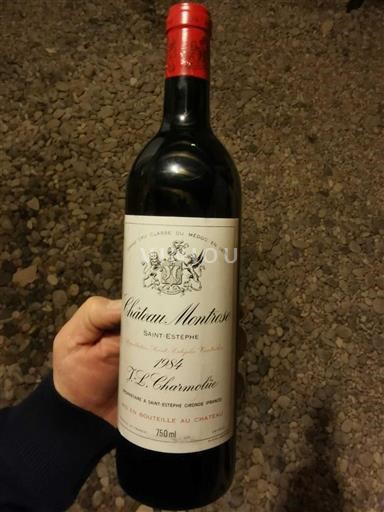Bordeaux Saint-Estèphe Grand Cru Château Montrose V.L. Charmolüe 1984