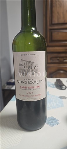 Bordeaux Saint-Émilion Château Grand Bouquet 2022