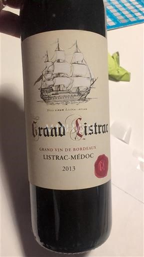 Bordeaux Listrac-Médoc Grand Listrac 2013