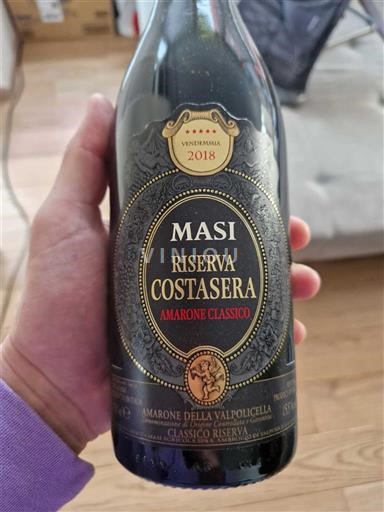 Veneto Ikke specificeret Masi Riserva Costasera 2018