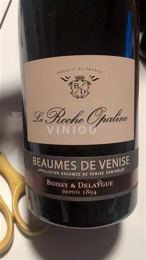 Thung lũng Rhône Beaumes de Venise Boissy & Delaygue La Roche Opaline 2016