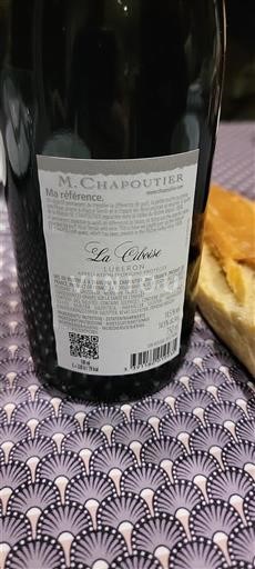 Rhônen laakso Crozes-Hermitage M. Chapoutier Ma Référence La Chèze Ei vuosikertaa