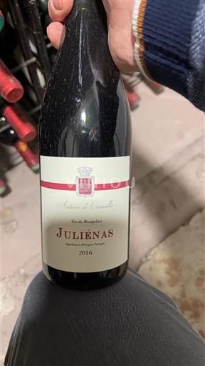 Beaujolais Juliénas Domaine Comte de Chenevière 2016