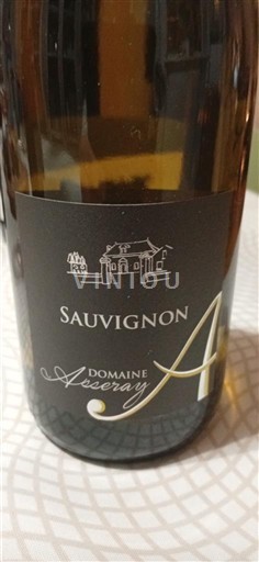 Thung lũng sông Loire Thung lũng Loire Domaine Asseray Sauvignon Không niên vụ