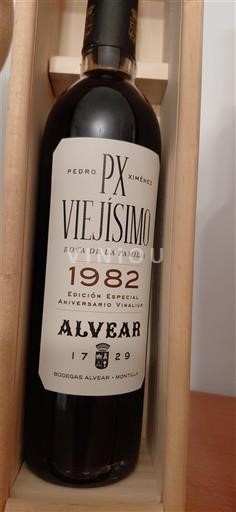 Andalusië Montilla-Moriles Alvear PX Viejísimo Bota de la Familia 1982