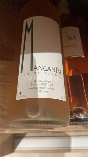 Beaujolais Richard Rottiers Manganèse Não Sazonado