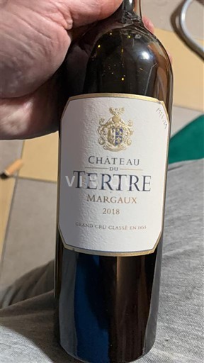 Bordeaux Margaux Château Tertre 2018