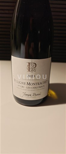 Borgonha Puligny-Montrachet Premier Cru Joseph Pascal 1er Cru Les Chalumaux 2023