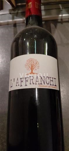 Languedoc och Roussillon Pays d'Oc L'Affranchi Icke årgångsbetecknad