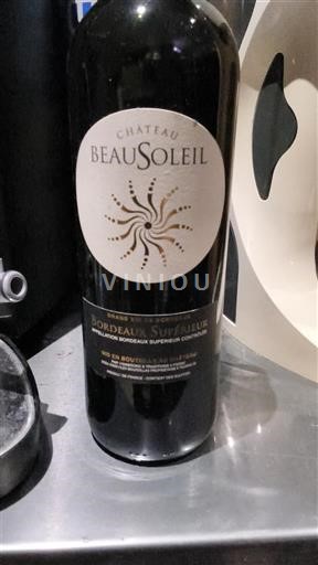 Bordeaux Bordeaux superiore Château Beausoleil 2018