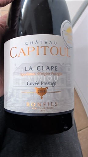 Languedoc La Clape Château Capitoul Prestige 2018