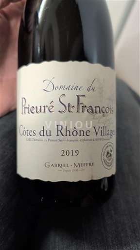 Údolí Rhôny Côtes-du-Rhône-villages Domaine Prieuré St-François 2019