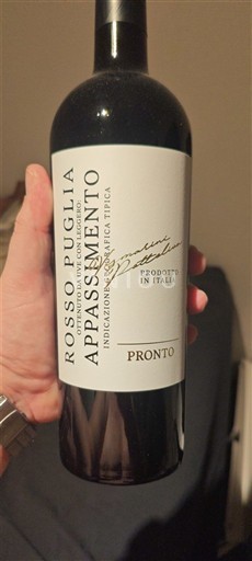 Puglia Not Specified Pronto Appassimento 2024