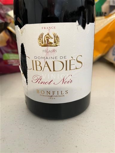 Sudoeste Côtes de Gascogne Domaine Libadiès Pinot Noir 2023