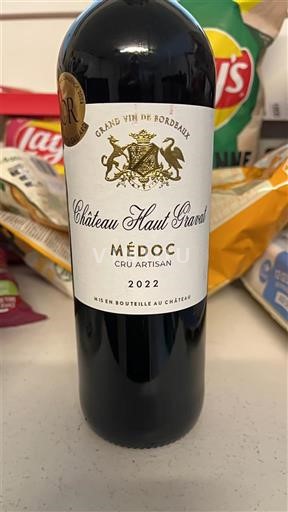 Bordeaux Médoc Château Haut Graval 2022