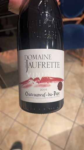 Thung lũng Rhône Châteauneuf-du-pape Domaine La Jaufrette 2014